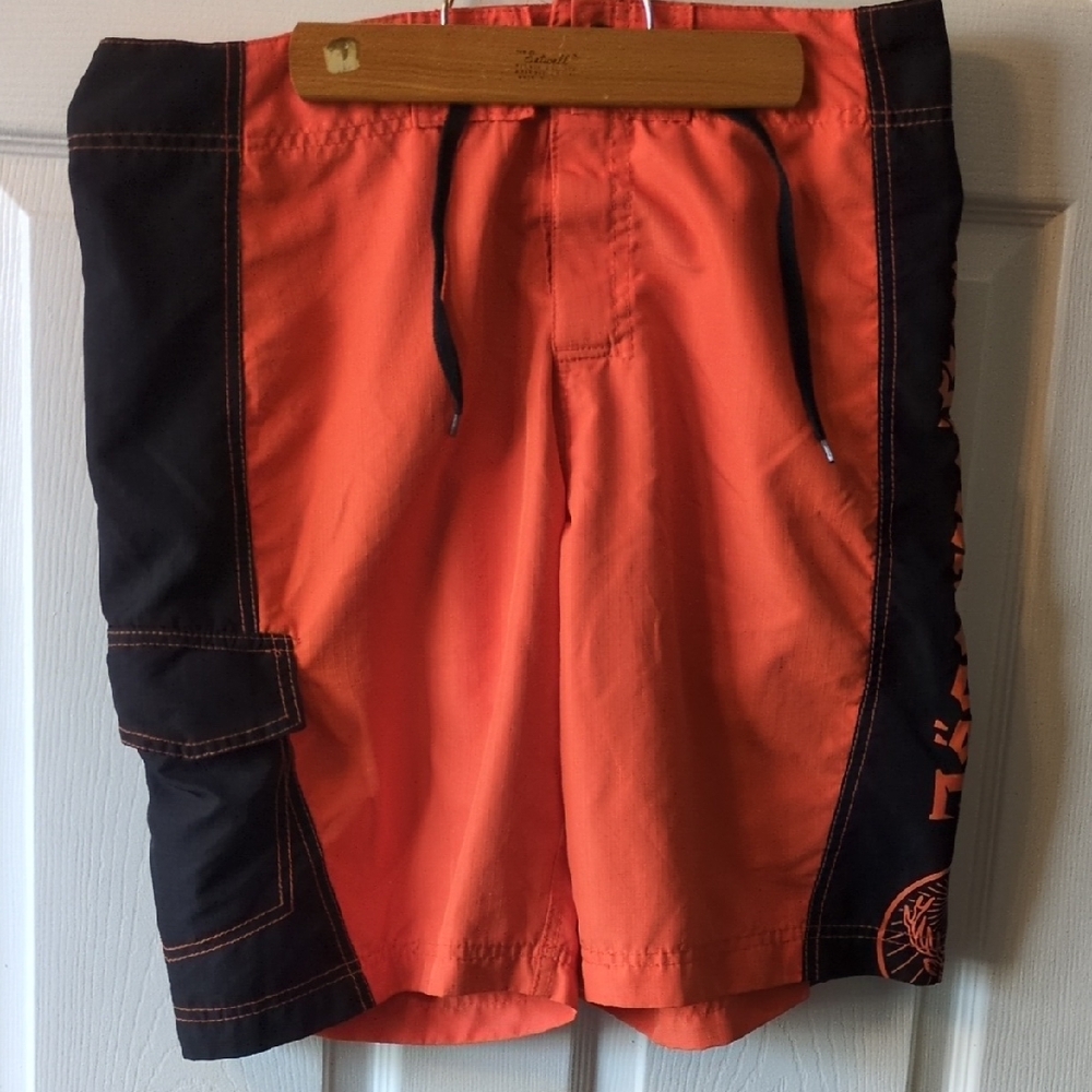 Jagermeister Bold Orange and Black Board Shorts